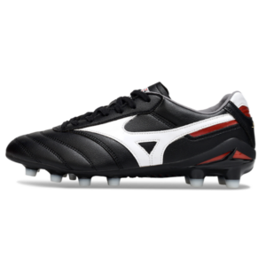 Mizuno Morelia Neo 2 Elite Black and White Firm Ground FG Football Boot