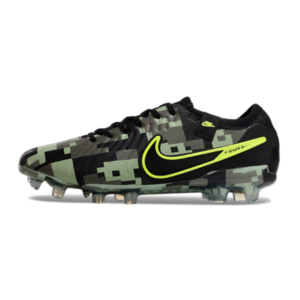 Chuteira Campo Nike Tiempo 10 Legend Elite FG Verde Camuflado - VENI Futebol