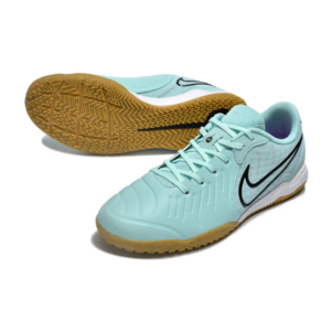 Chuteira Futsal Nike Tiempo 10 Legend Academy IC Azul Claro - VENI Futebol