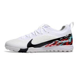 Nike Zoom Mercurial Vapor 16 Pro White Red and Black Turf TF Football Boot