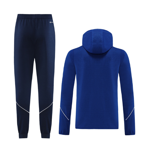 ConjuntoBlusa_CalcaAdidasAzul2 Conjunto de Frio Adidas Casaco + Calça Azul - VENI Futebol