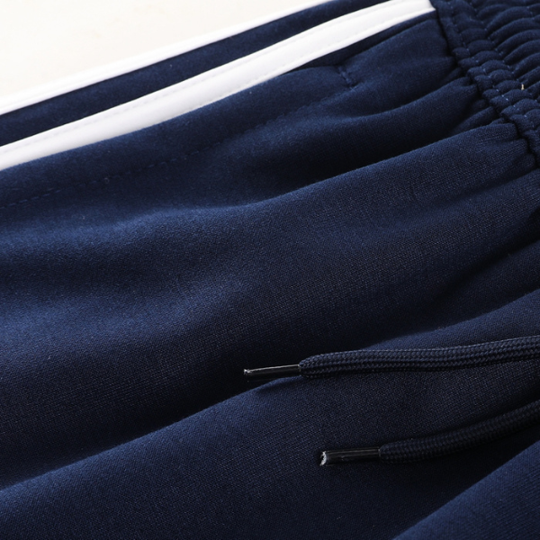 ConjuntoBlusa_CalcaAdidasAzul7 Conjunto de Frio Adidas Casaco + Calça Azul - VENI Futebol