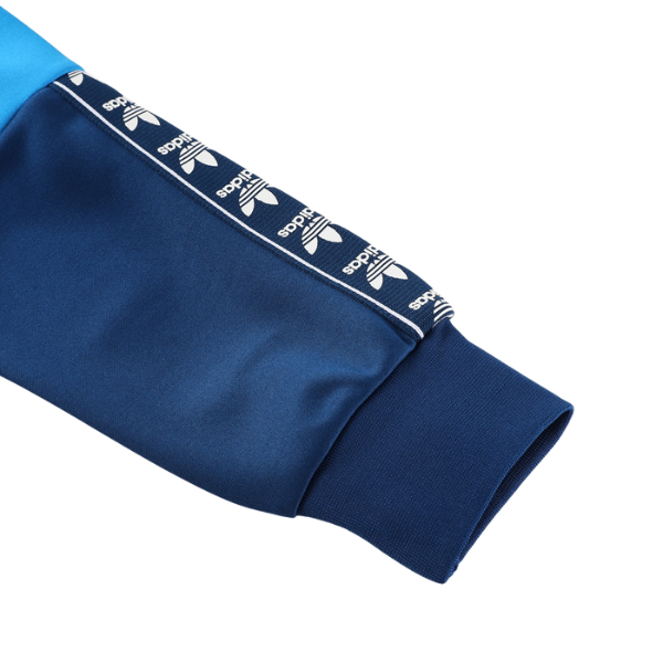 ConjuntoJaqueta_CalcaAdidasAzul7 Conjunto de Frio Adidas Jaqueta + Calça Azul - VENI Futebol
