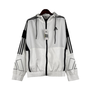 Corta Vento Adidas Branco - VENI Futebol