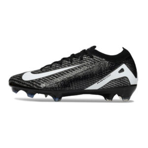 Nike Air Zoom Mercurial Vapor 16 Elite Black and White Firm Ground FG Football Boot