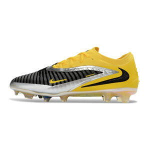 Nike Phantom 6 Elite Yellow, Gray and Silver Firm Ground FG Football Boot